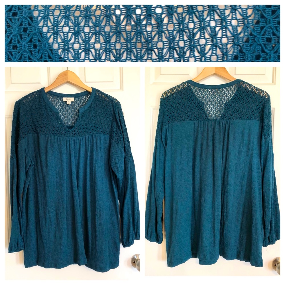 Style & Co cotton popover